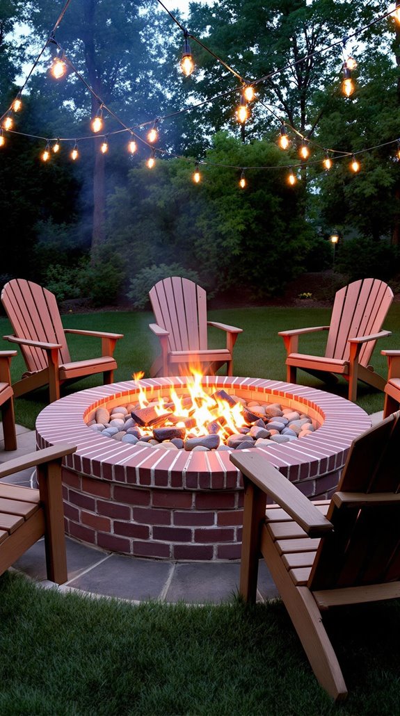 build a circular brick structure