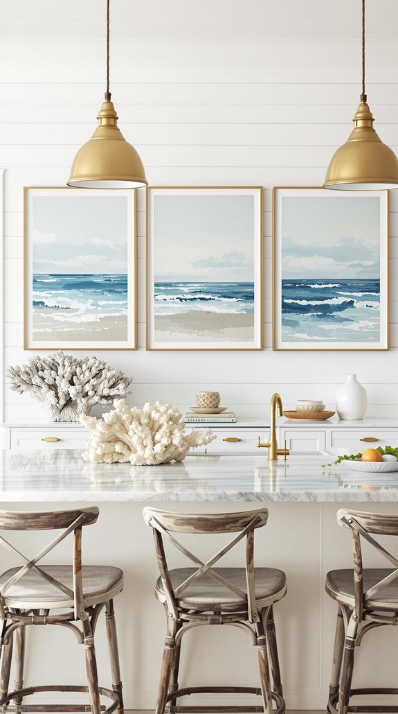 coastal themed art exhibition