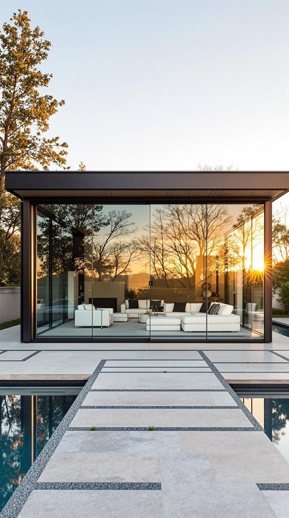 contemporary aquatic living spaces