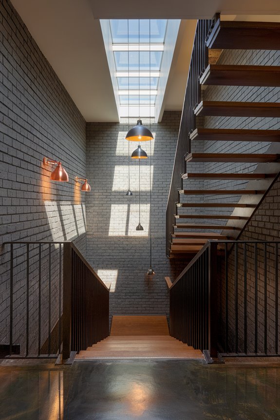 contemporary industrial illumination design