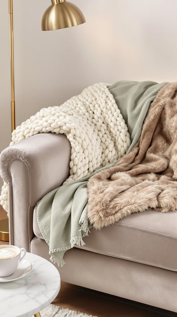 cozy decorative throw blankets