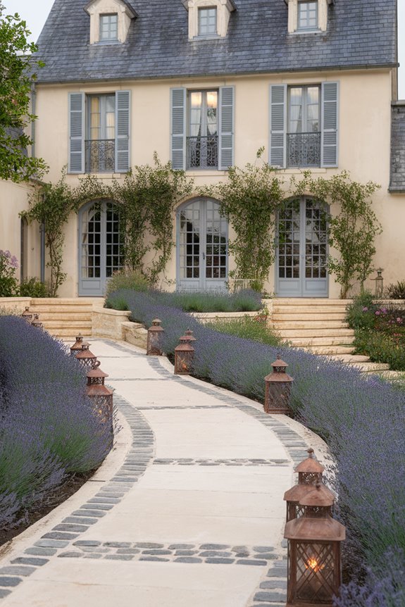 elegant outdoor path design