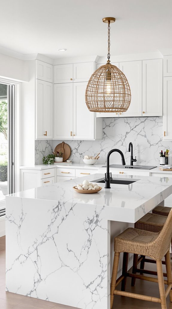 elegant white cabinetry style