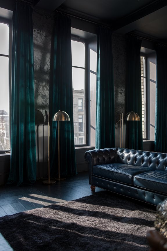 embracing moody interior aesthetics