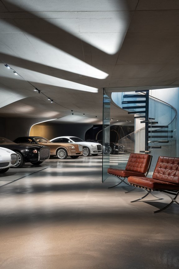 hidden vehicle storage area