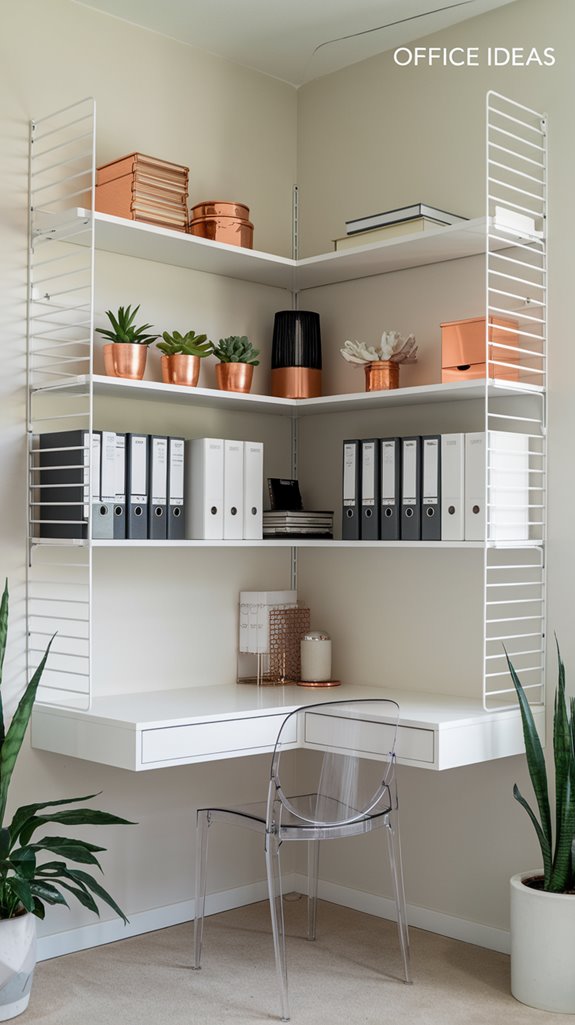 maximize space with corners