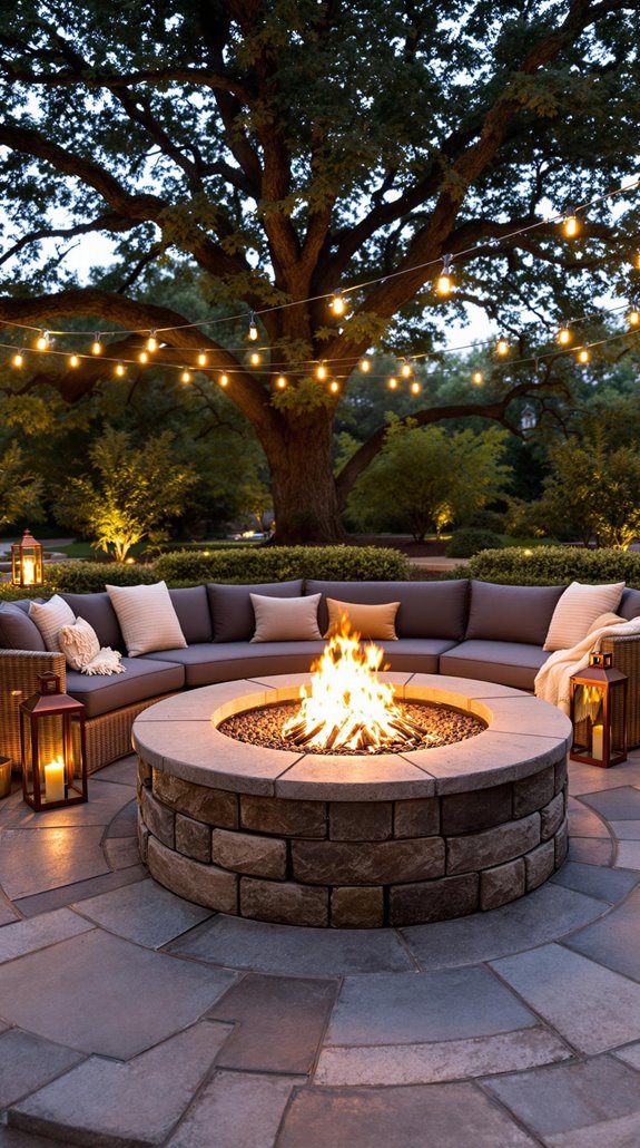 mood enhancing evening illumination