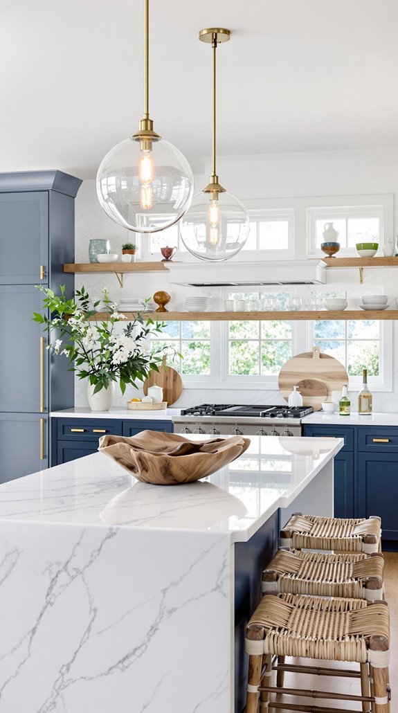 nautical inspired hanging lights