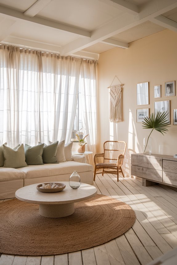 retro 60s living room