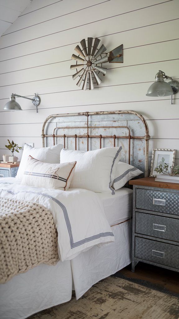 rustic metal design elements