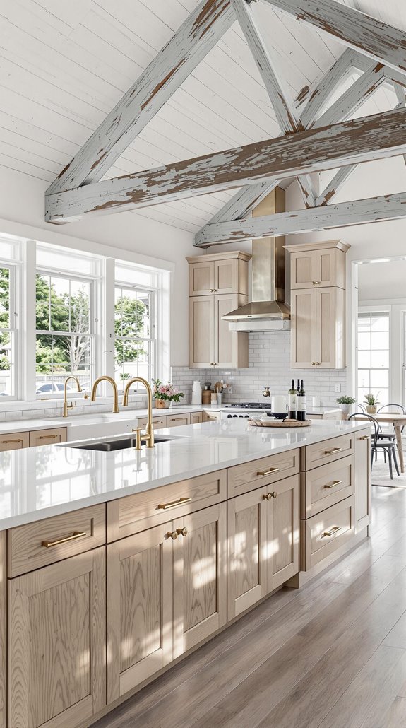 rustic timber design features