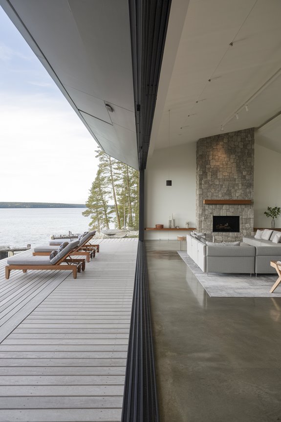 spacious interconnected living areas
