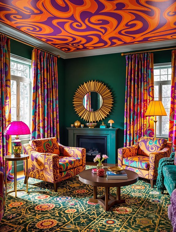 vibrant hues and intricate designs
