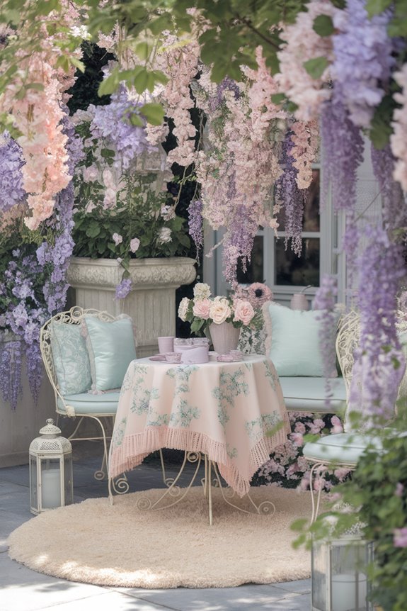 whimsical floral tranquility oasis