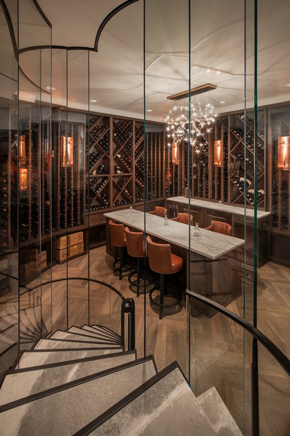 wine storage system integration